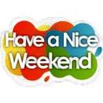 Happy weekend ☀️ - getsticker.com - Stickers for WhatsApp and iMessage ...